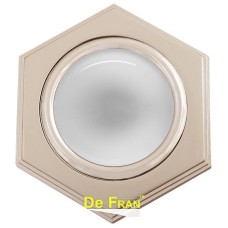 16172 EQ R50, Светильник  De Fran  Шестигранник, перламутровый никель + хром