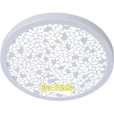 DC035 WH SMD, Светильник  De Fran  светодиодный с ПРА и LED, 500Лм / 4000К, белый + акрил