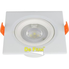 DC039 WH SMD, Светильник  De Fran  светодиодный с ПРА и LED, 400Лм / 4000К, белый