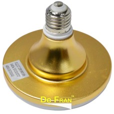 E27 SMD UFO G, Лампа светодиодная SMD 1200Лм UFO ЗОЛОТО, (DF270304G),  De Fran , 4000К