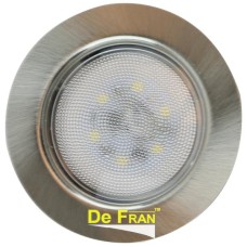 FT 9228 SN SMD, Светильник  De Fran  светодиодный LED, 70Лм/Вт, 3000K, сатин никель