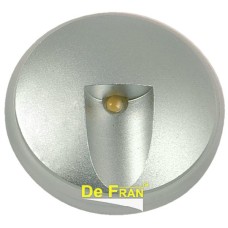 FT 9903 LED, Подсветка  De Fran  светодиодная встраиваемая для стен и ниш LED, теплый белый+голубой свет, матовое серебро