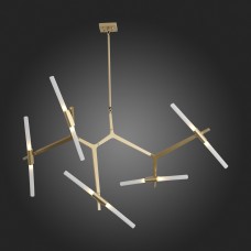 SL947.202.10 Люстра потолочная ST-Luce Золотистый/Белый G9 10*5W LACONICITA