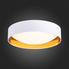 SLE201122-01 Светильник потолочный Белый, Золото/Белый LED 1*24W 4000K ORBIO