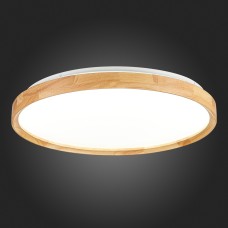 SLE201382-01 Светильник потолочный Светлое дерево/Белый LED 1*40W 3000K/4000K/6000K DELIA