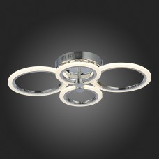 SLE500512-04 Светильник потолочный Хром/Белый LED 1*72W 3000-6000K CERINA