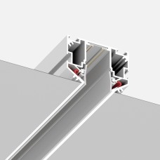 ST040.529.00 Шинопровод 220 под натяжной потолок  ST-Luce Белый Длина 2 000мм SKYLINE 220