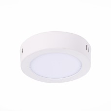 ST112.532.06 Светильник настенно-потолочный Белый LED 1*6W 3000K 330Lm Ra80 120° IP20 D110xH28 90-265V Накладные светильники