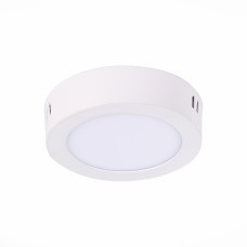 ST112.542.06 Светильник настенно-потолочный Белый LED 1*6W 4000K 370Lm Ra80 120° IP20 D110xH28 90-265V Накладные светильники