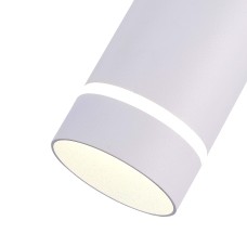 ST115.533.12 Светильник подвесной Белый LED 1*12W 3000K 936Lm Ra>90 120° IP20 D80xH300 165-265V Подвесные светильники