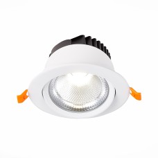 ST211.538.15.36 Св-к встр. Белый LED 1*15W 3000K 1 125Lm Ra80 36° IP20 D109xH65 220-240V Встраиваемые светильники