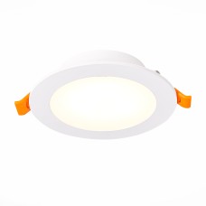 ST212.508.10 Св-к встр. Белый LED 1*10W 3000K/4000K/6000K 850Lm Ra80 110° IP20 D120xH30 220-240V Встраиваемые светильники