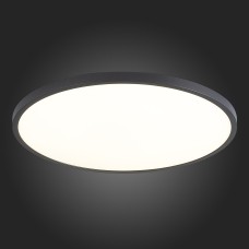 ST601.442.48 Светильник настенно-потолочный Черный LED 1*48W 4000K 4 320Lm Ra>90 120° IP20 D600xH27 185-265V Накладные светильники