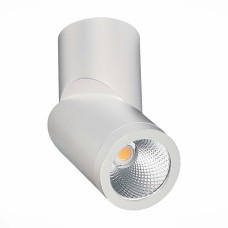 ST650.532.10 Светильник потолочный Белый LED 1*10W 3000K 800Lm Ra>90 38° IP44 D62xH151 165-265V Накладные светильники