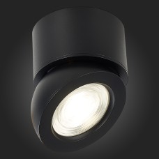 ST654.442.10 Светильник потолочный Черный LED 1*10W 4000K 850Lm Ra>90 38° IP20 D95xH96 180-240V Накладные светильники