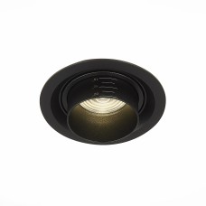 ST701.448.12 Св-к встр. Zoom Черный LED 1*12W 4000K 960Lm Ra90 15°-60° IP20 D115xH95 170-240V Встраиваемые светильники